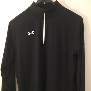 Under Armour black light weight half zip